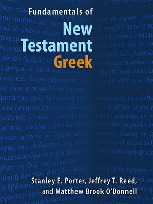 cover image of Fundamentals of New Testament Greek